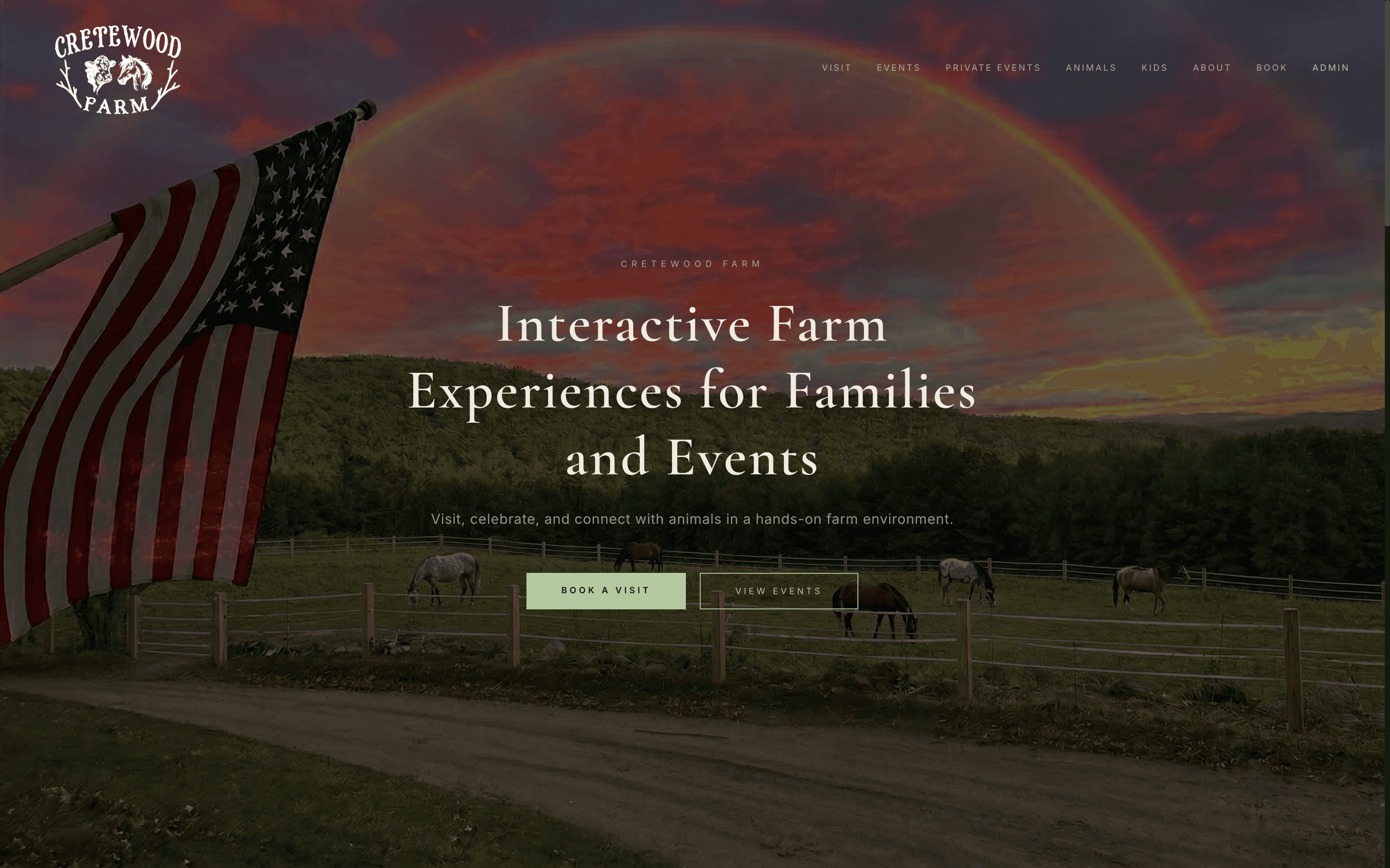 Cretewood Farm public homepage